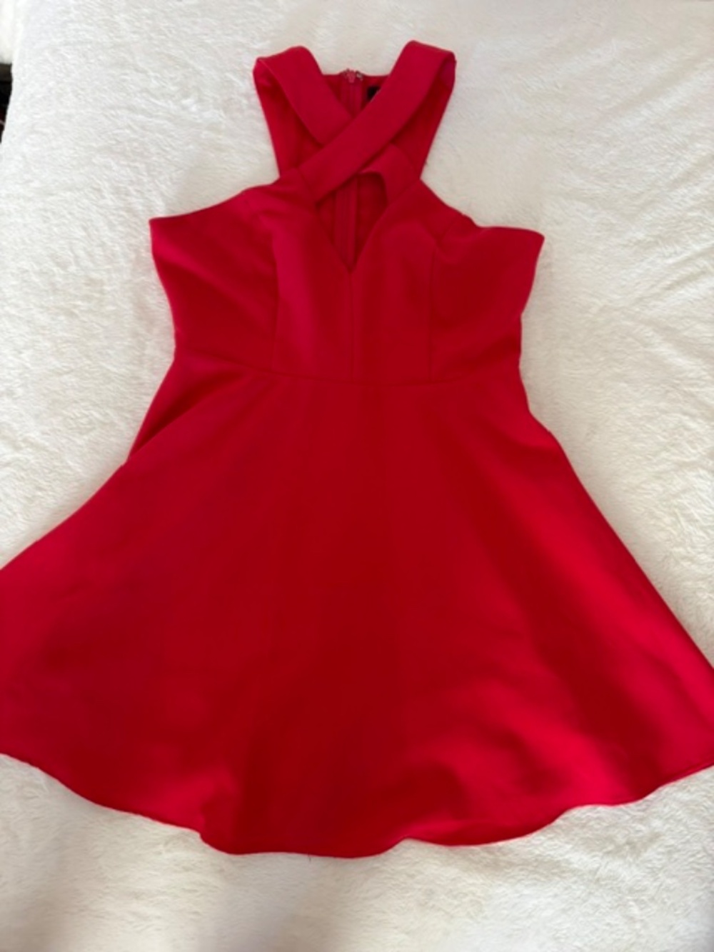 Red Mini Dress - Picture 2 of 2